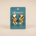 Aretes Ondas de Oro